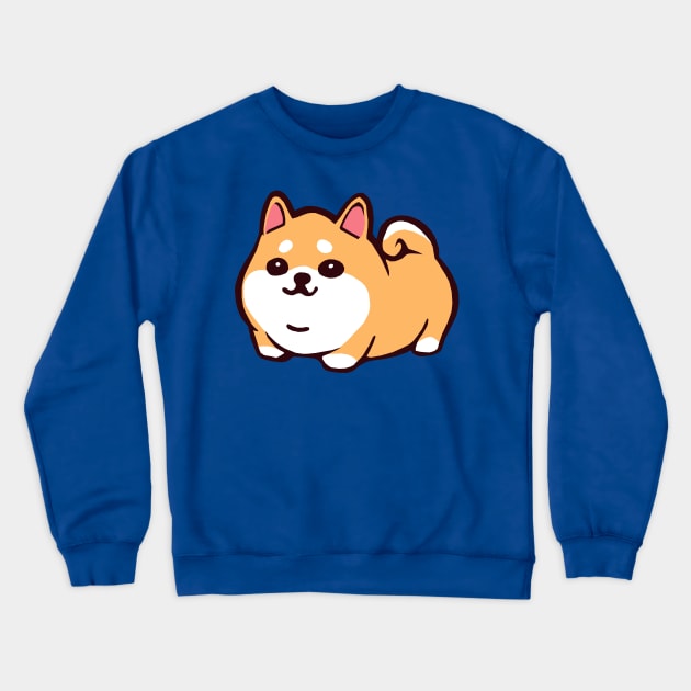 Smol Chonk Shibe Crewneck Sweatshirt by GAz